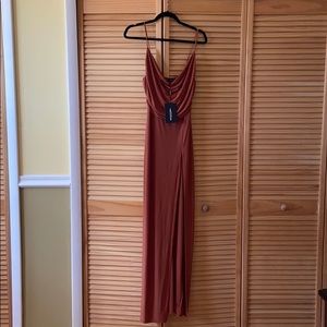 Pretty Little Thing Strappy Plisse Maxi Dress